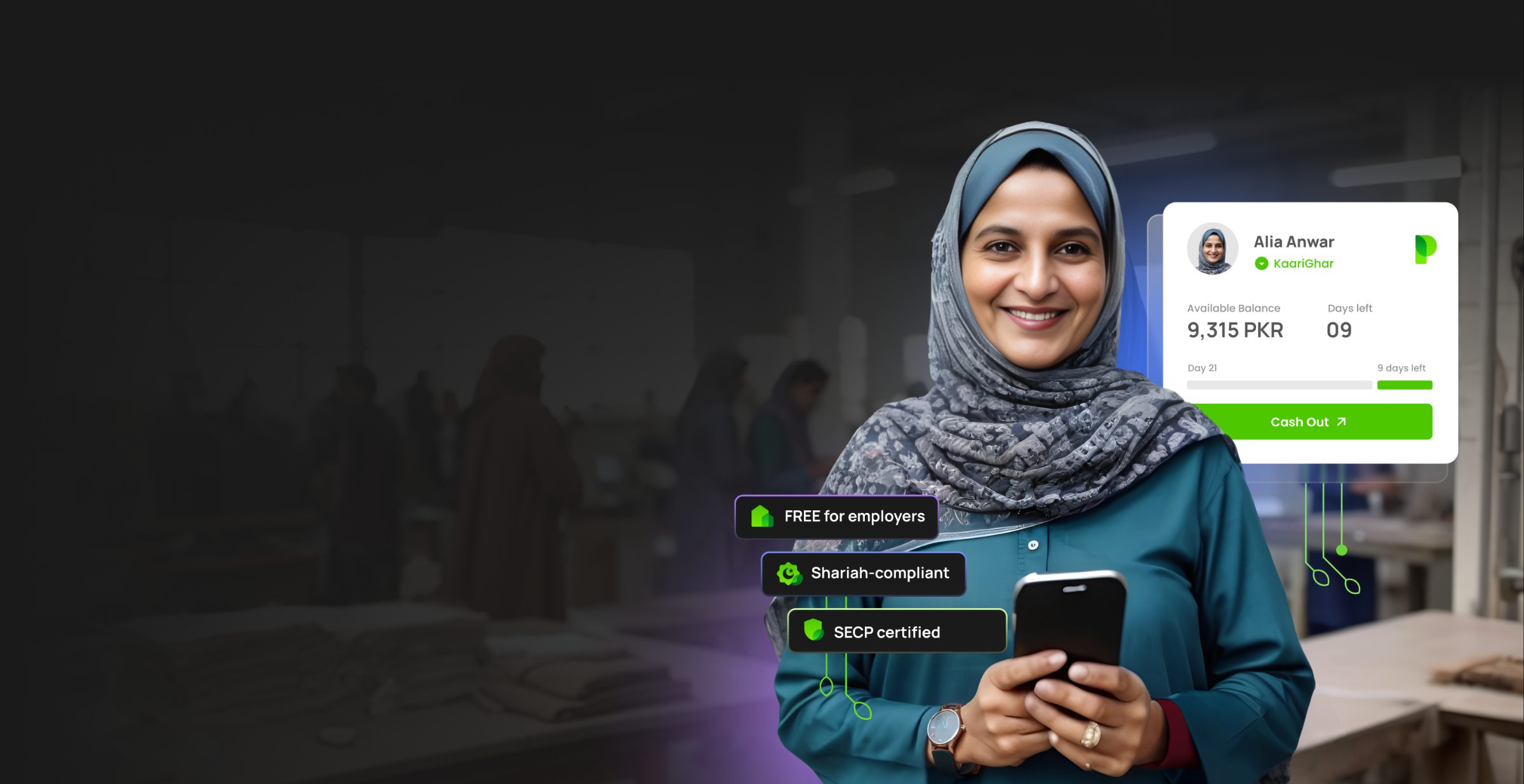 Neem Paymenow app user